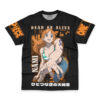 Nami Dead Or Alive One Piece Streetwear T Shirt FRONT WRINKLY - One Piece Shop