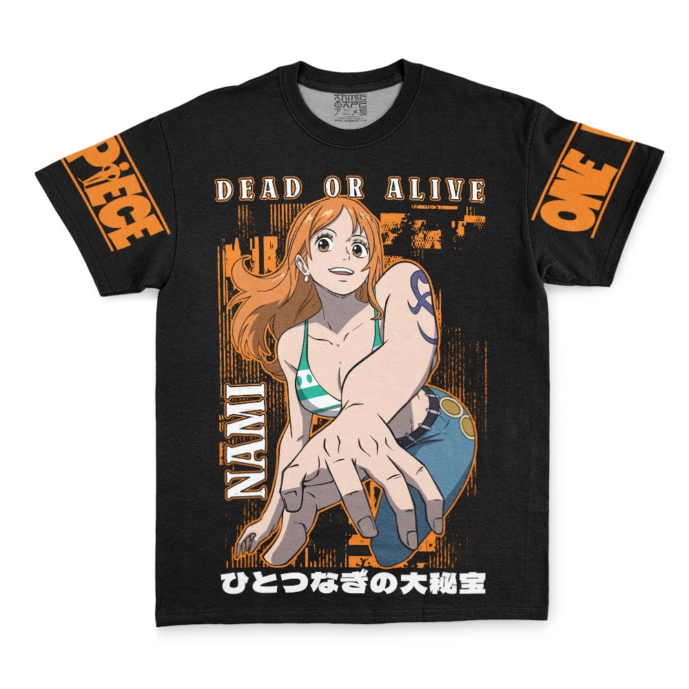 Nami Dead Or Alive One Piece Streetwear T-Shirt