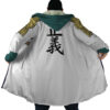 Punk Hazard Arc Smoker One Piece AOP Hooded Cloak Coat NO HOOD Mockup - One Piece Shop