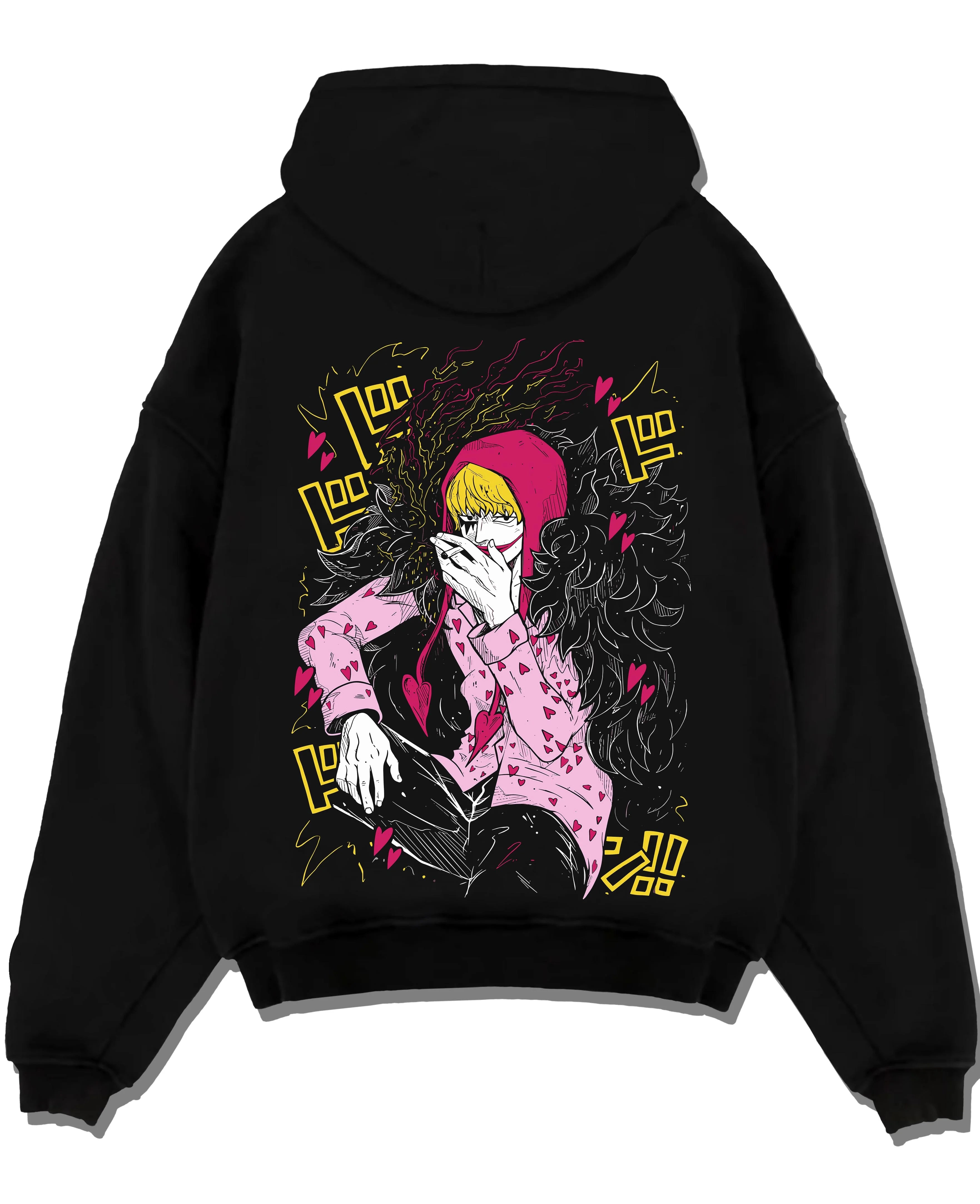 Corazon One Piece Anime Donquixote Rosinante Hoodie