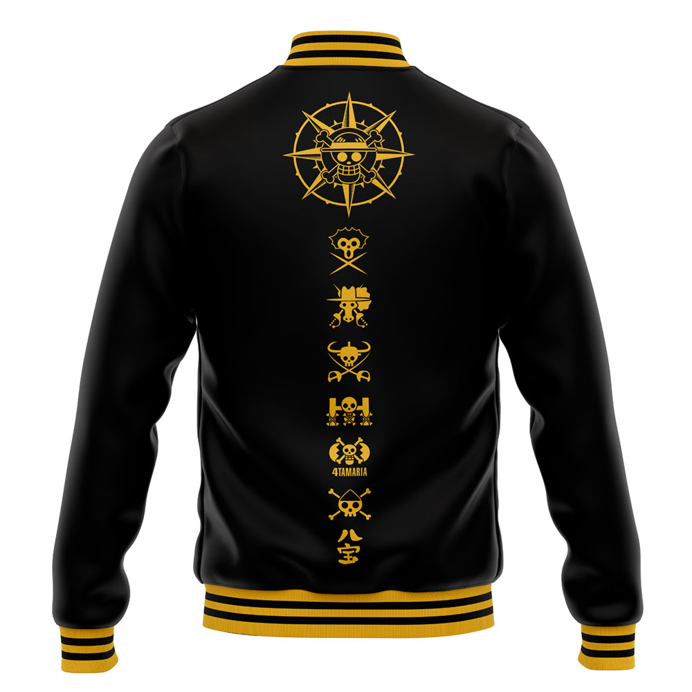 Straw Hat Grand Fleet One Piece Varsity Jacket