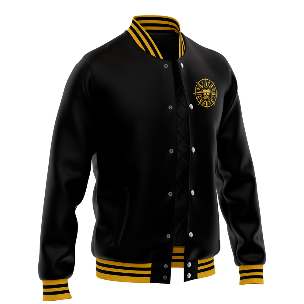 Straw Hat Grand Fleet One Piece Varsity Jacket - Image 2