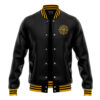 Straw Hat Grand Fleet One Piece Varsity Jacket 3L FRONT Mockup - One Piece Shop