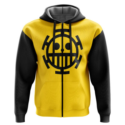 Trafalgar Law One Piece Zip Hoodie Jacket