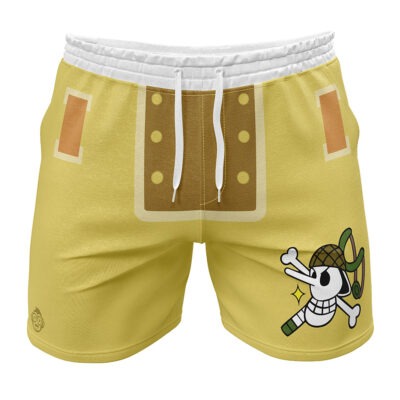 Usopp Straw Hat One Piece Gym Shorts