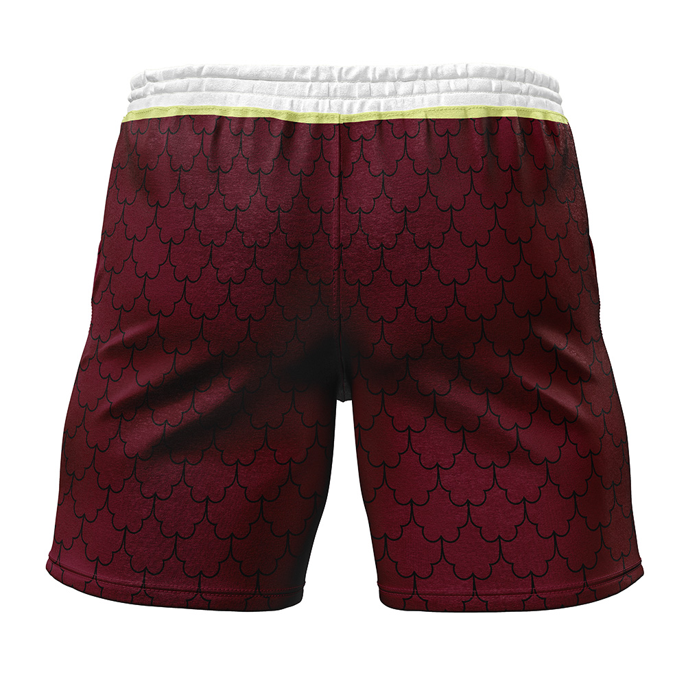 Whitebeard One Piece Gym Shorts - Image 2