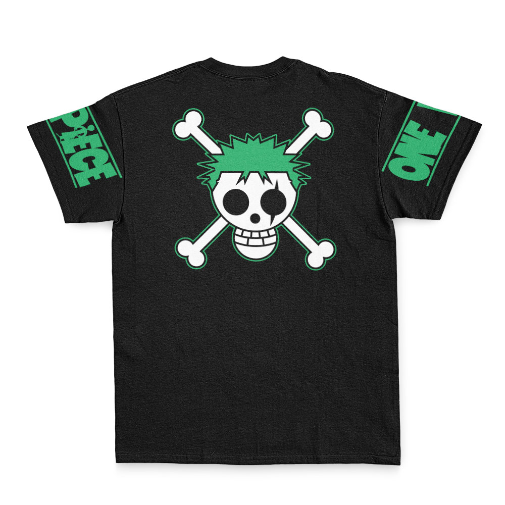 Zoro Dead Or Alive One Piece Streetwear T-Shirt - Image 3