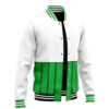 Zoro One Piece Varsity Jacket 3L F LEFT Mockup - One Piece Shop