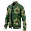Zoro Wano Pattern OP Varsity Jacket F RIGHT Mockup - One Piece Shop