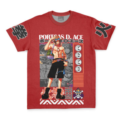 Portgas D. Ace One Piece Streetwear T-Shirt