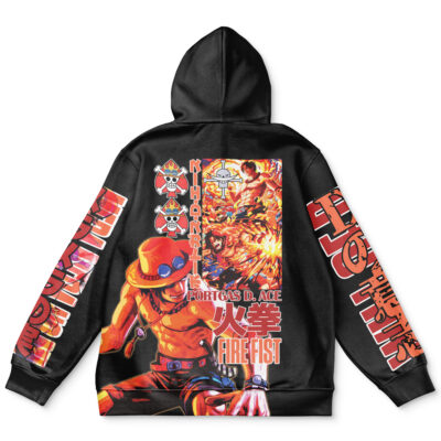 Portgas D. Ace V2 One Piece Streetwear Hoodie