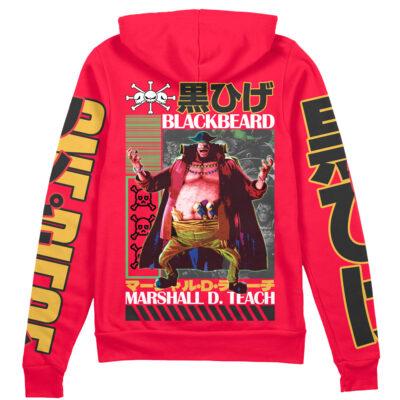 Marshall D. Teach One Piece Streetwear Zip Hoodie Jacket
