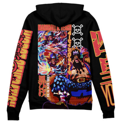 Marshall D. Teach V2 One Piece Streetwear Zip Hoodie Jacket