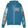 chopper Zip Hoodie Front Mockup 3 - One Piece Shop