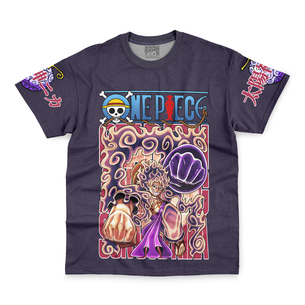 Gear 5th Luffy One Piece Streetwear T-Shirt - Image 2