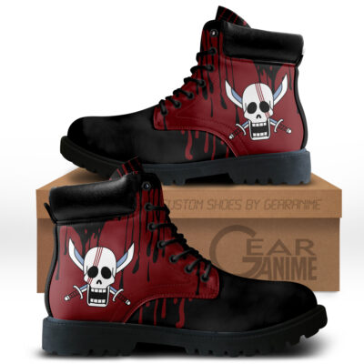 Shanks Custom Anime Combat Symbol Style Boot