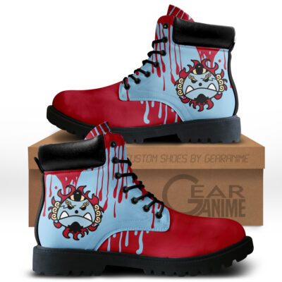 Jinbe Custom Anime Combat Symbol Style Boot