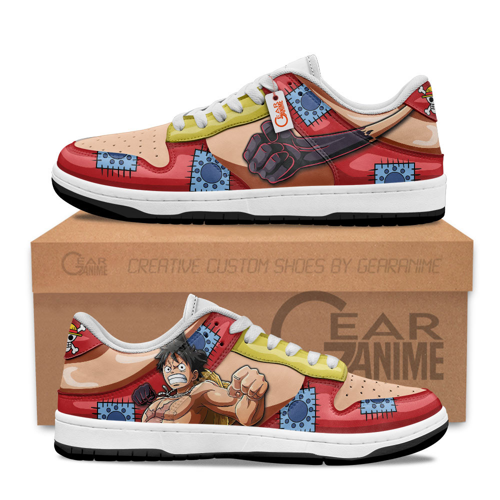 Luffy Wano Arc Low-Top AJ1 Sneaker