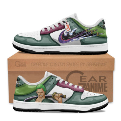 Zoro Roronoa Skills Low-Top AJ1 Sneaker