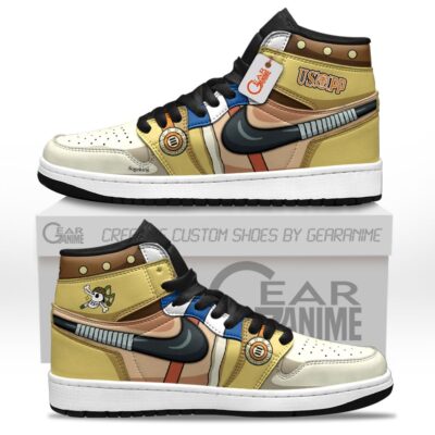 Sniper King God Usopp High-Top AJ1 Sneaker