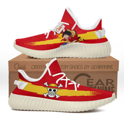Monkey D Luffy Symbol Premium Knit Sneaker