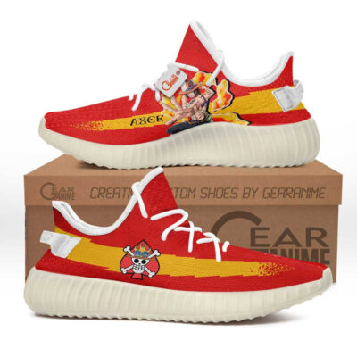 Portgas D Ace Symbol Premium Knit Sneaker