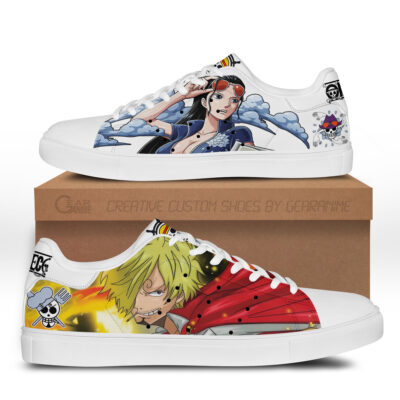 Nico Robin and Sanji Skate Shoes