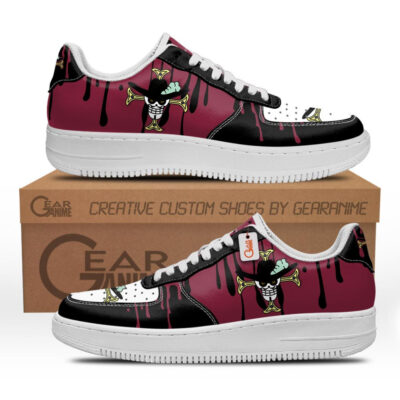 Dracule Mihawk Symbol Low Air Force Shoes