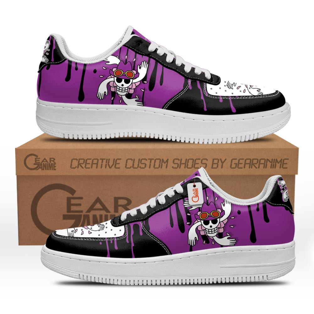 Nico Robin Symbol Low Air Force Shoes