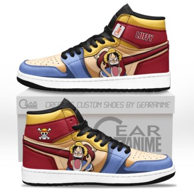 Luffy Big Mouth Personalized Collection High-Top AJ1 Sneaker