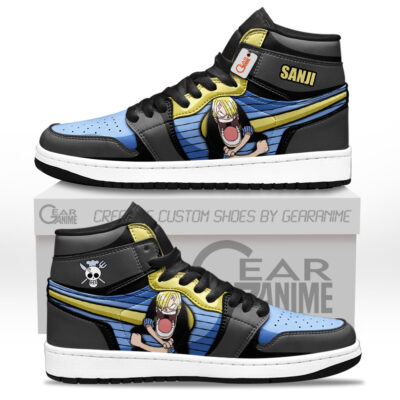 Sanji Big Mouth Personalized Collection High-Top AJ1 Sneaker