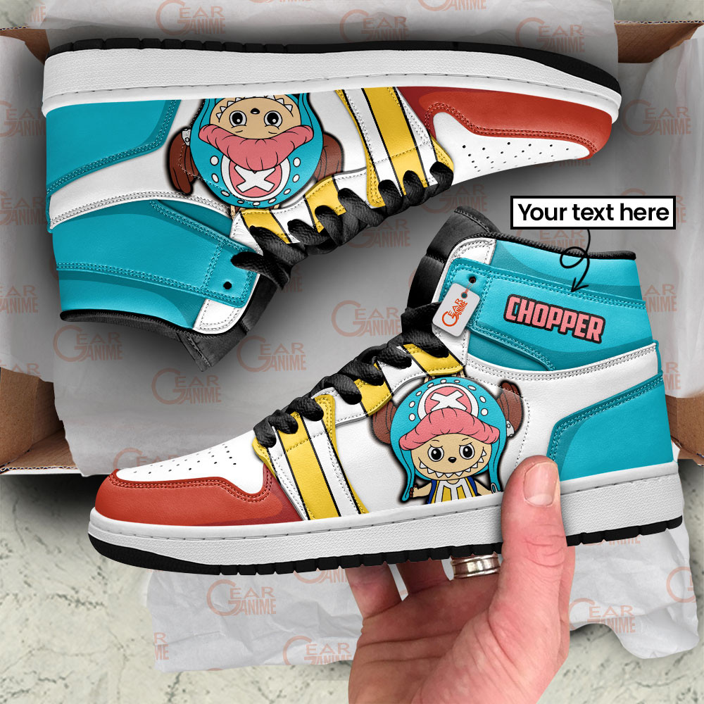 Personalized Chopper Labubu High-Top AJ1 Sneaker - Image 2
