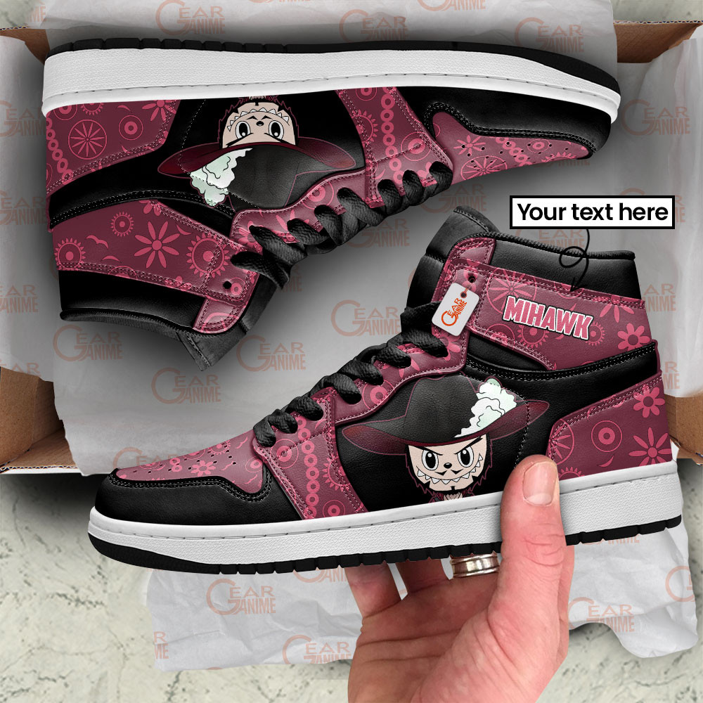 Personalized Dracule Mihawk Labubu High-Top AJ1 Sneaker - Image 2