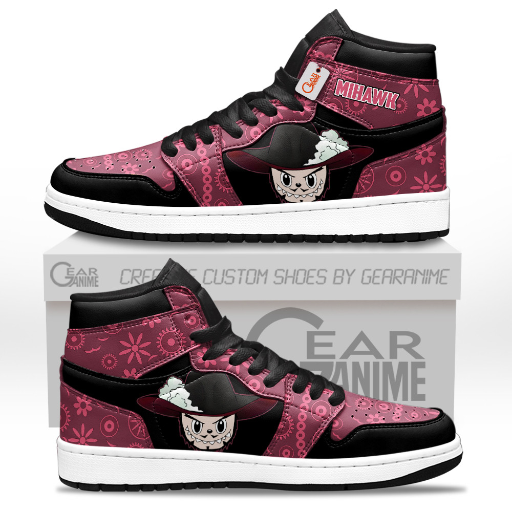 Personalized Dracule Mihawk Labubu High-Top AJ1 Sneaker