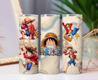 Anime Tumbler Wrap Design