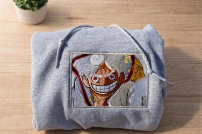 Luffy Nika Embroidered Clothing