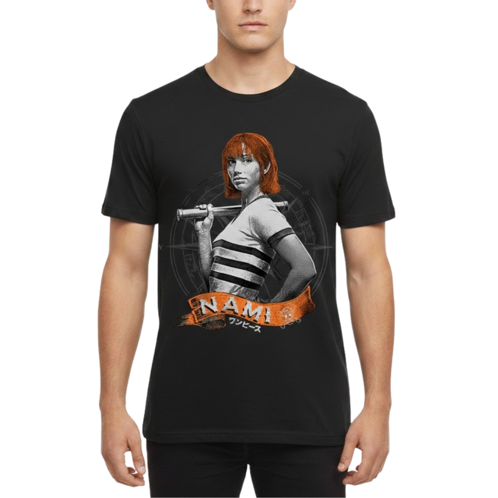 One Piece Live Action SS2 Nami Cat Burglar T-shirt - Image 2