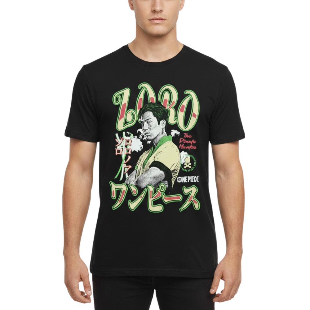 One Piece Live Action SS2 Roronoa Zoro Sword T-shirt - Image 2