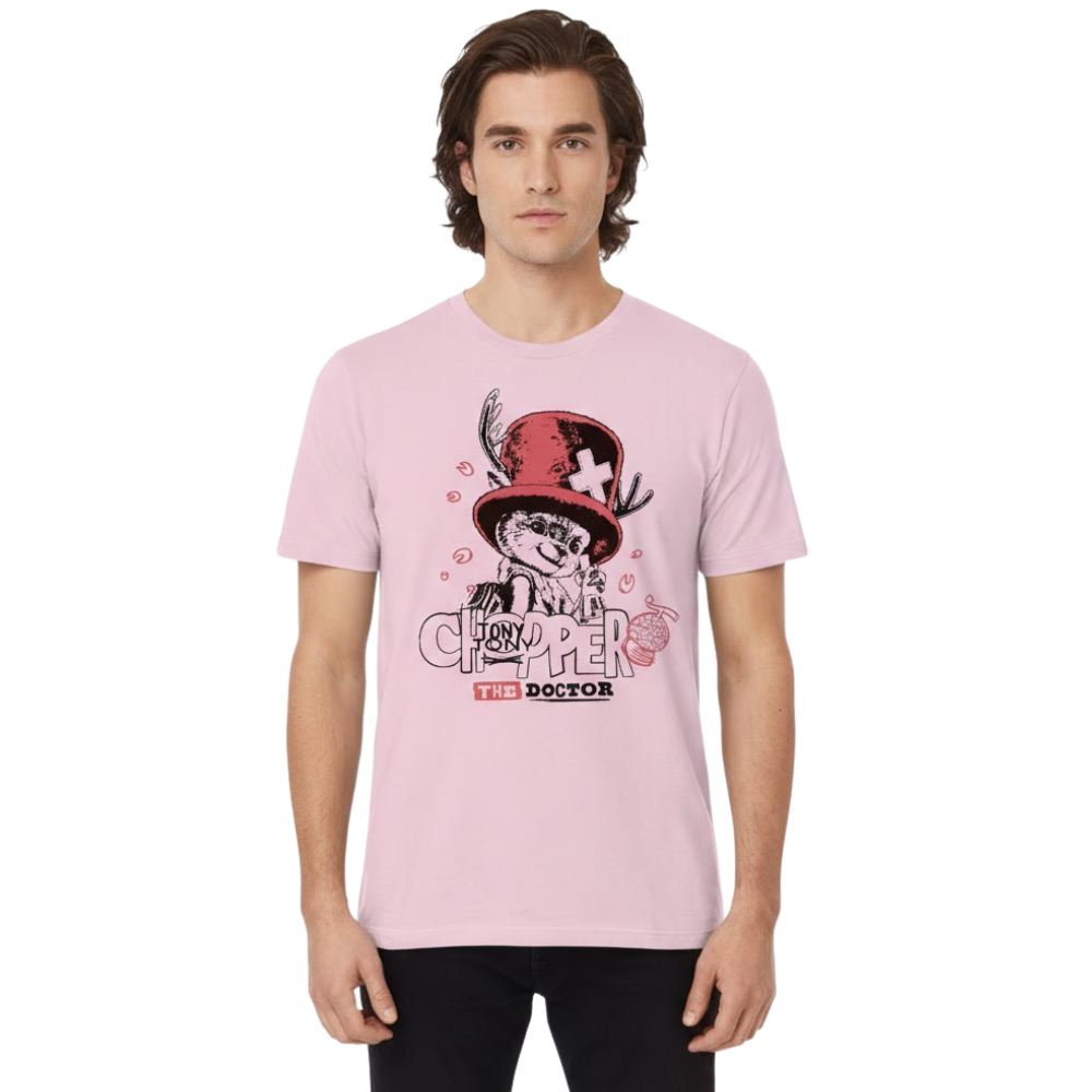 One Piece Chopper Cute Mascot Graphic T-shirt - Image 3
