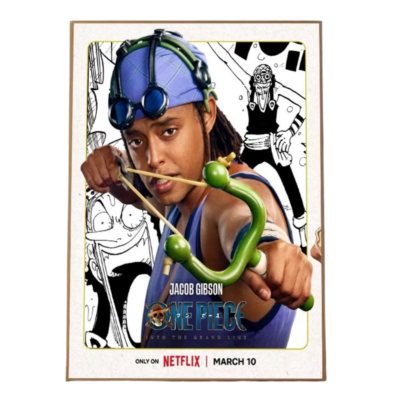 One Piece Live Action SS2 Retro Vintage Anime Wall Art