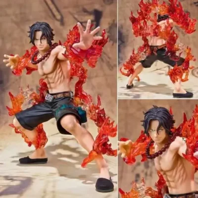 One Piece Portgas D Ace Battle Fire Action Figure