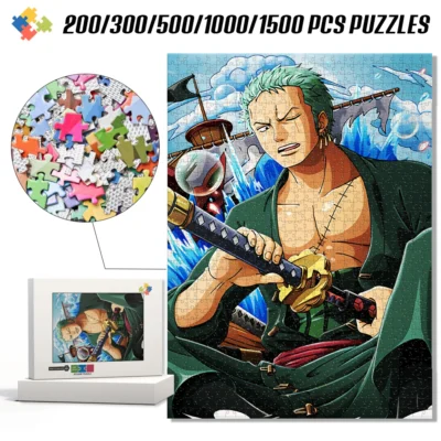 Zoro Anime Jigsaw Puzzle Large Size Multi-Specification