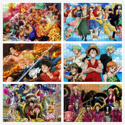 Luffy 1000 Pieces Game Assembling Puzzle