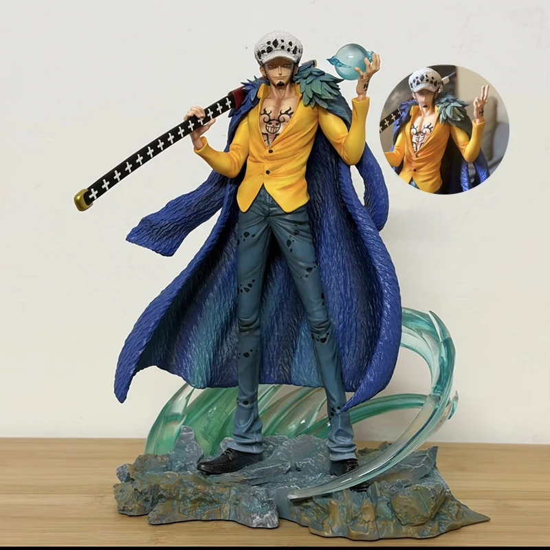 Anime One Piece Trafalgar Law Statue Series Cartoon Peripheral Figurine