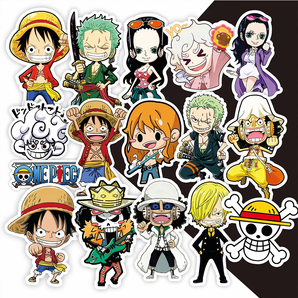 10/30/80pcs Japanese Anime Stickers Classic Manga Sticker