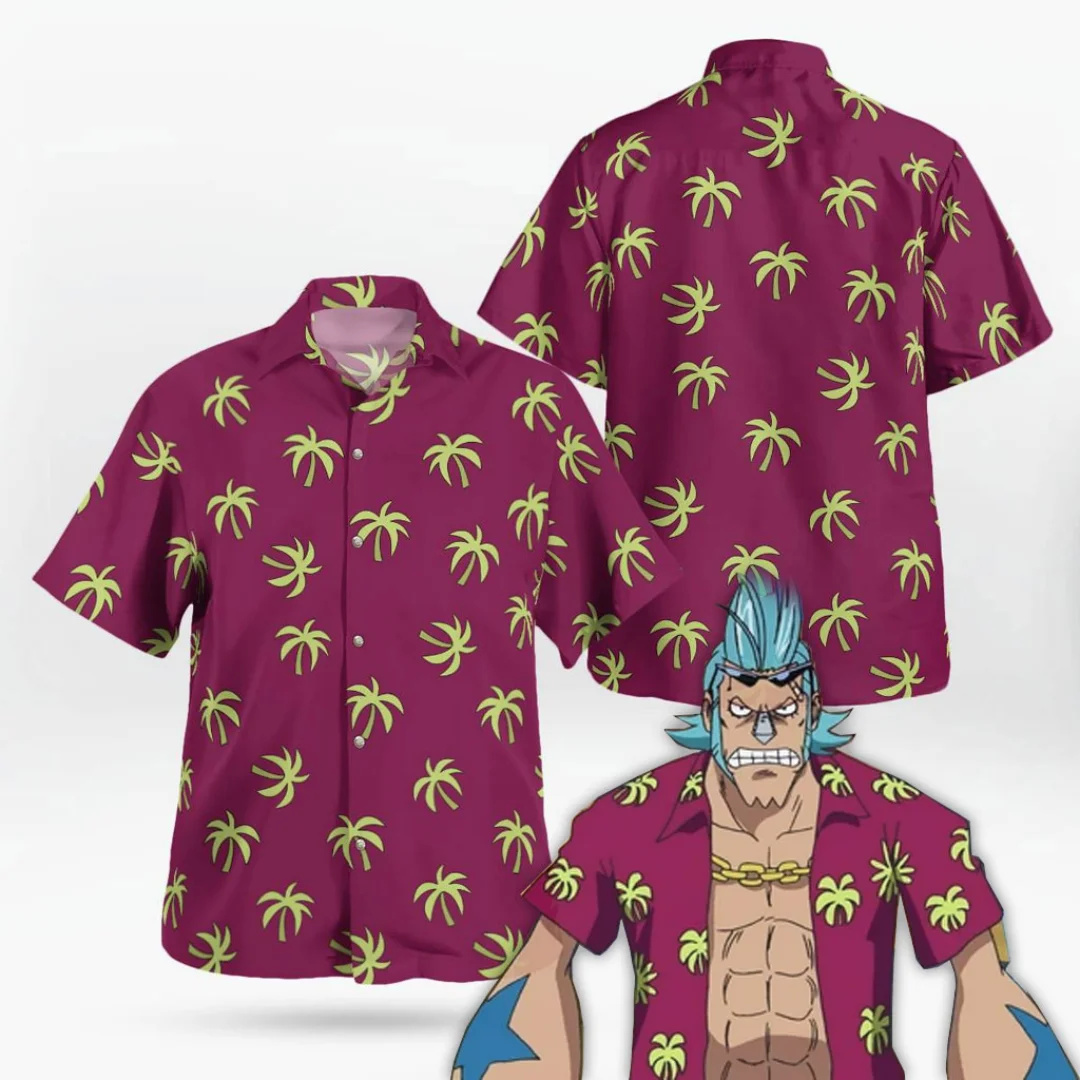 Franky in “Water 7 Arc” Summer Sports Leisure Hawaii Shirt - Image 2