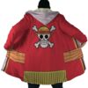 luffy15th Hooded Cloak Coat no hood - One Piece Shop