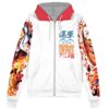 sakazuki Streetwear Zip Hoodie FRONT Mockup - One Piece Shop