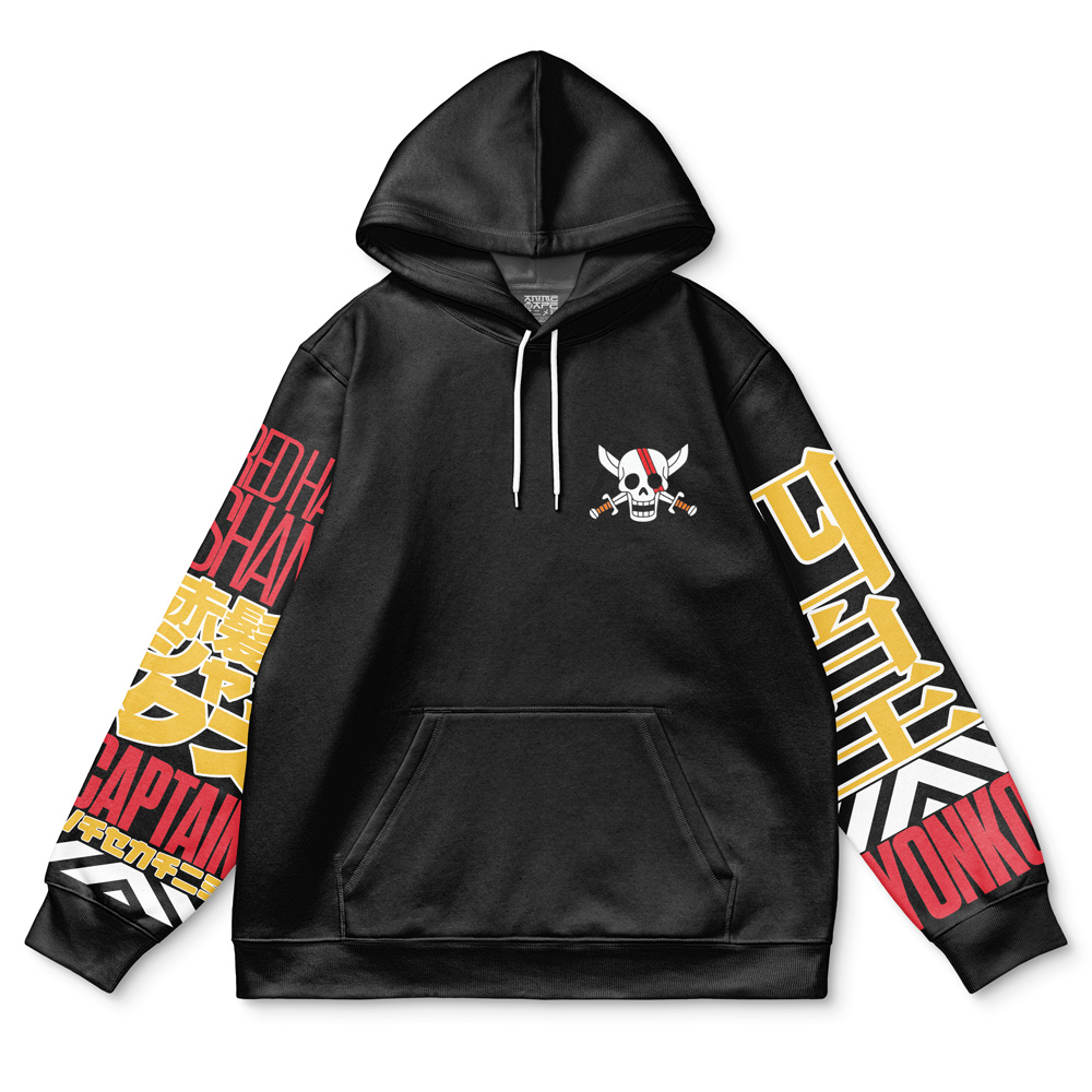 Shanks One Piece Streetwear Hoodie - Image 2