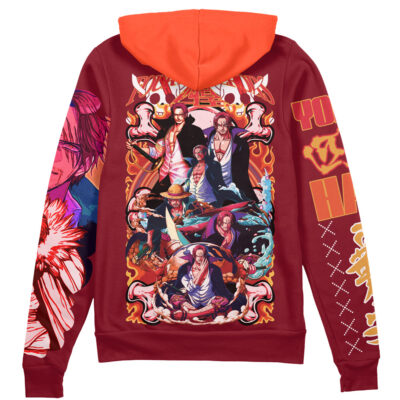 Shanks V3 One Piece Streetwear Zip Hoodie Jacket